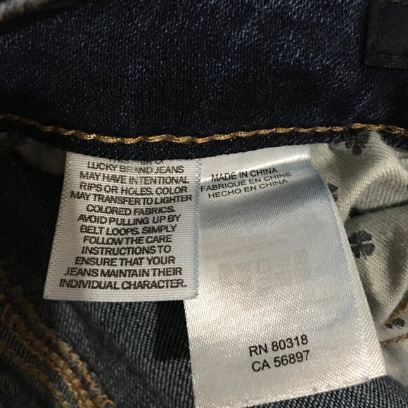 Lucky Brand Womens Lolita Skinny Jeans Size 12/31 - Picture 7 of 12